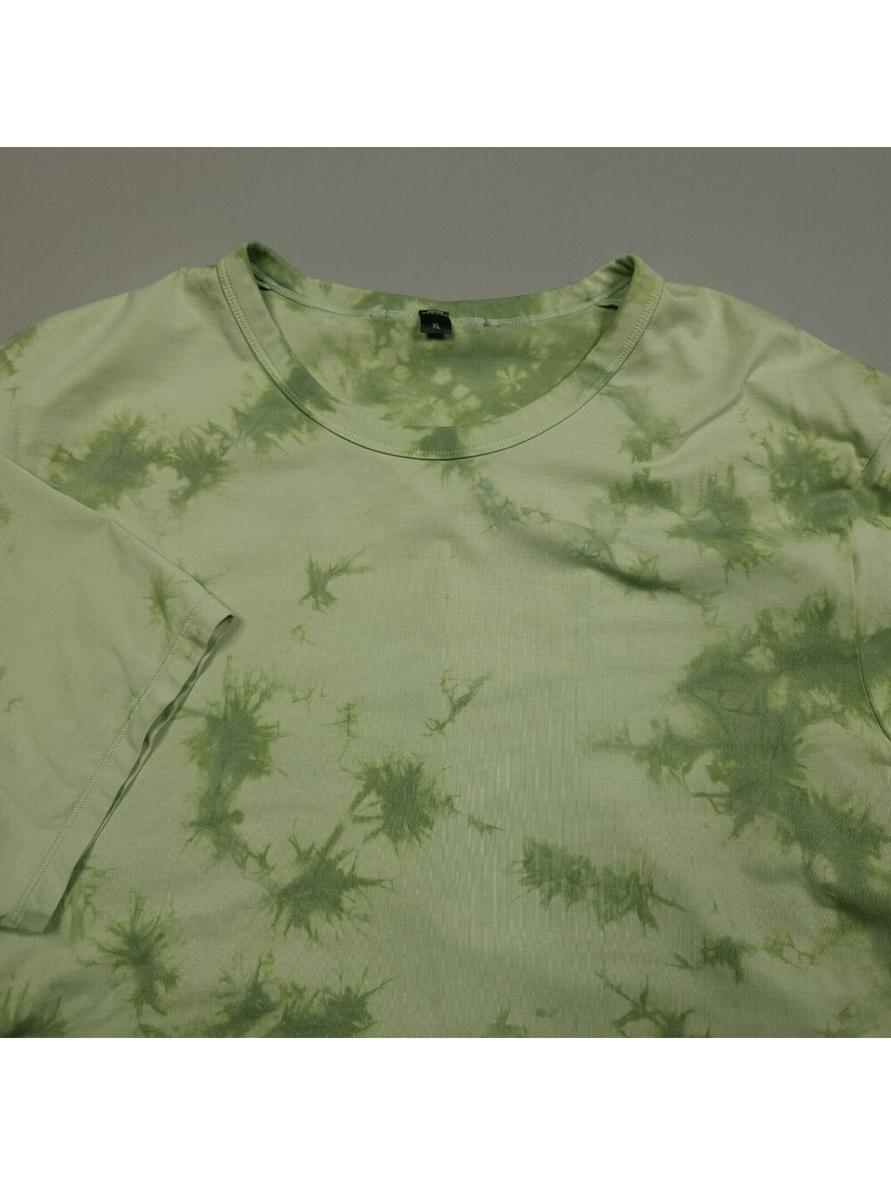 Lululemon The Fundamental Tee Wash Tide Shibori Arctic Mint 25111 XL